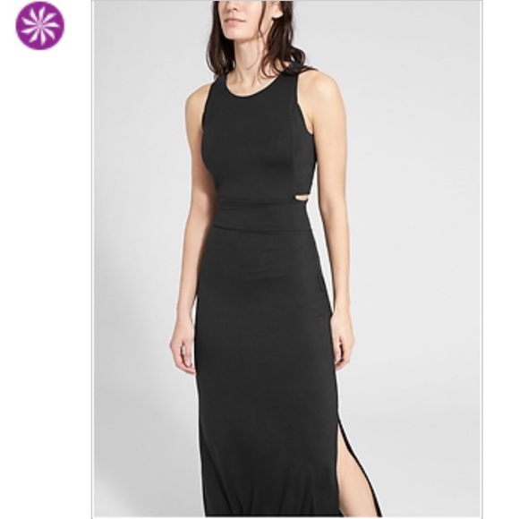 Athleta Dresses & Skirts - Athleta sexy *Black cut out maxi dress Small